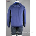 Men's long sleeve sweatjacke with hood